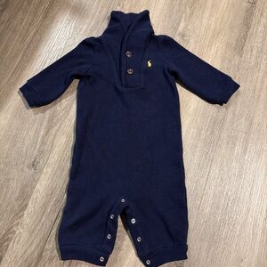 Ralph Lauren Dark Blue Kids Footie